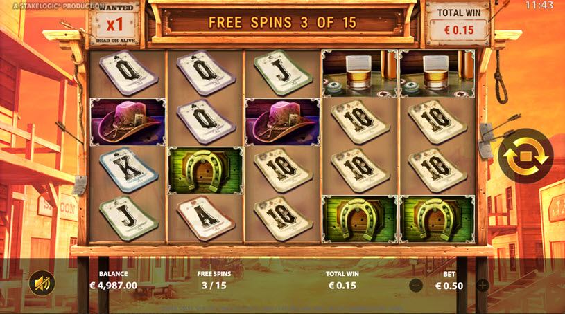 Outlaws Hunter free spins