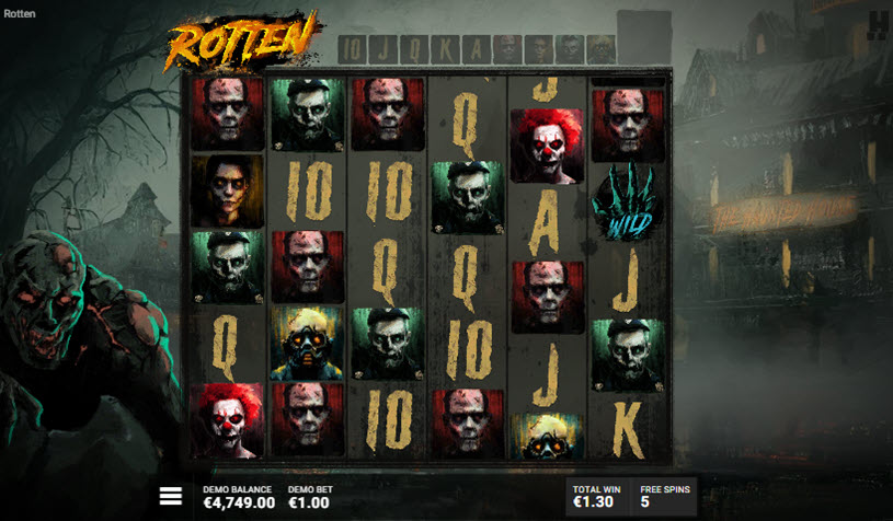 Rotten free spins