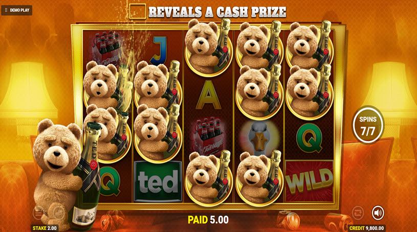 Ted Cash Lock free spins