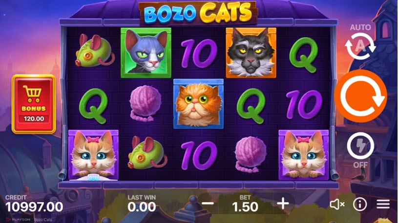 Bozo Cats gameplay
