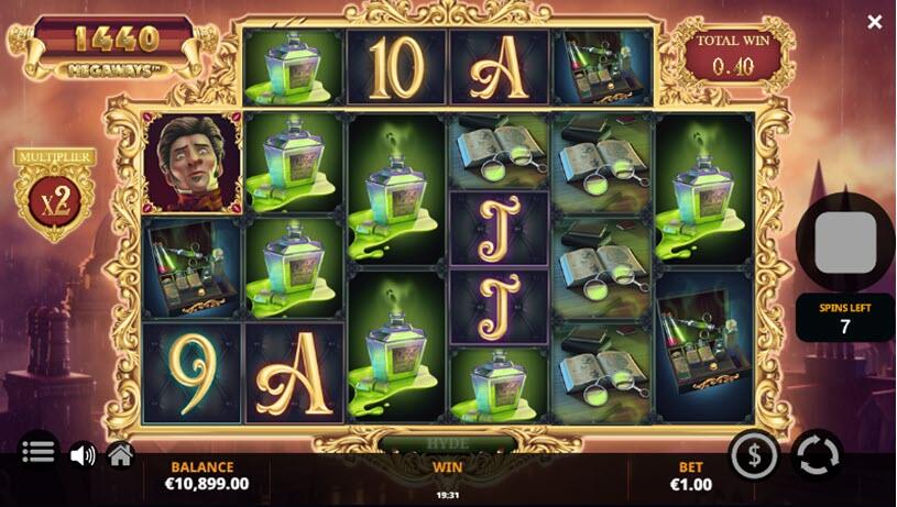 Curious Cases Fury of Hyde Megaways free spins