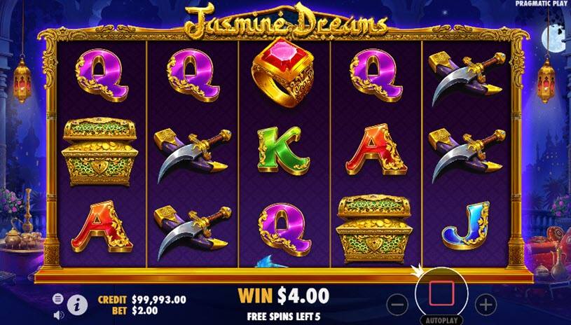 Jasmine Dreams free spins