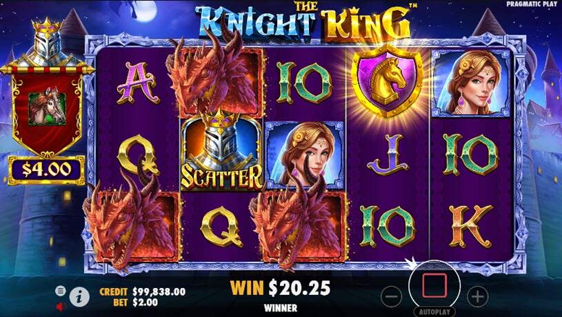 The Knight King free spins